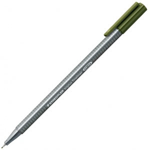Staedtler triplus fineliner 0.3mm Olive Green