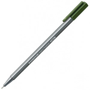 Staedtler triplus fineliner 0.3mm Earth Green
