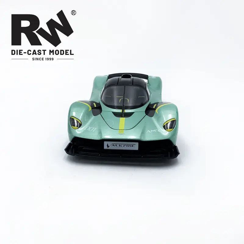 Aston Martin - Valkyrie Remote Control Car | 1:12 Scale Replica | Green