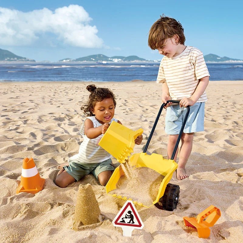 Hape - Construction Sand Toy Dumper Set Hape - Construction Sand Toy Dumper Set