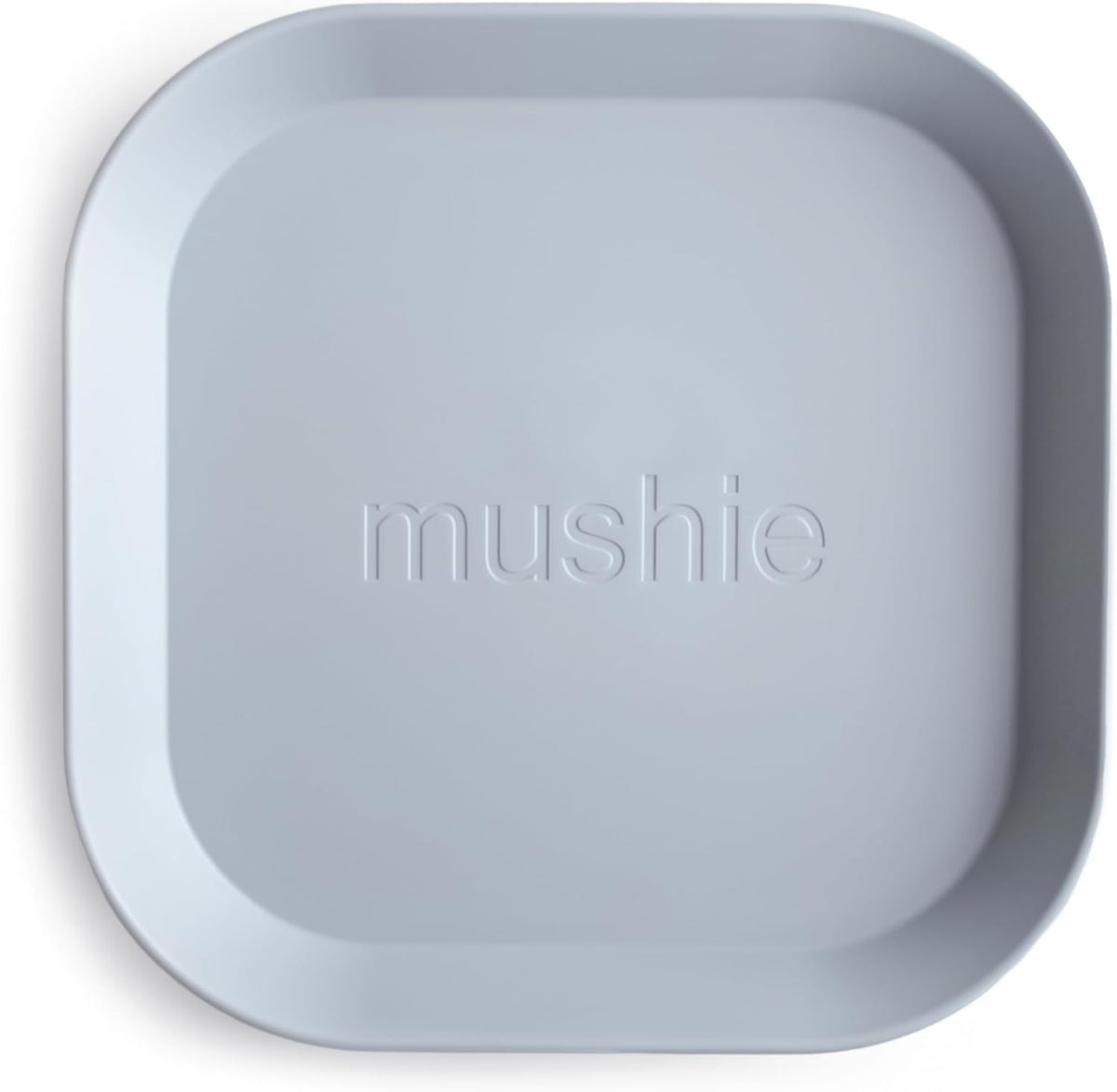 MUSHIE - Square Dinnerware Plates - Set of 2 | Cloud MUSHIE - Square Dinnerware Plates - Set of 2 | Cloud