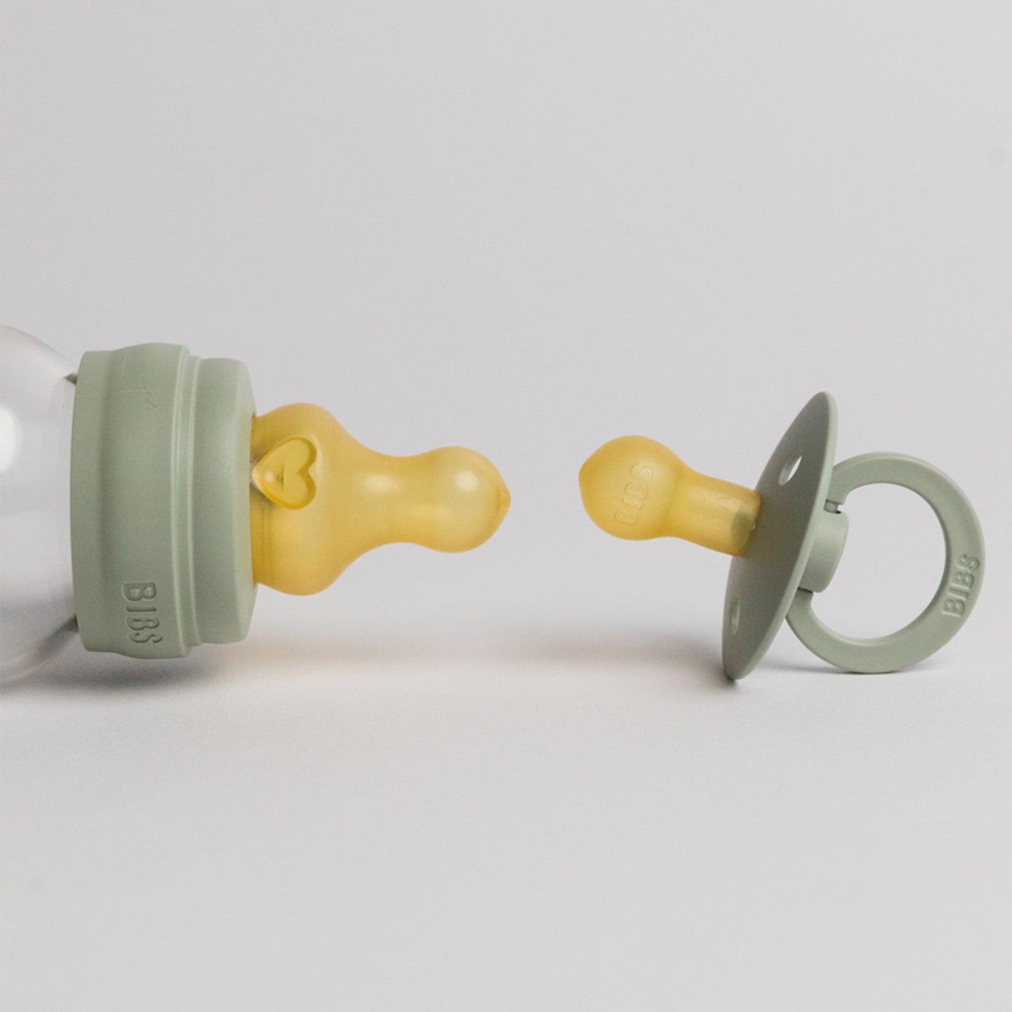 BIBS - Baby Bottle Latex Nipple | 2 Pack | Fast Flow | 4+ Months