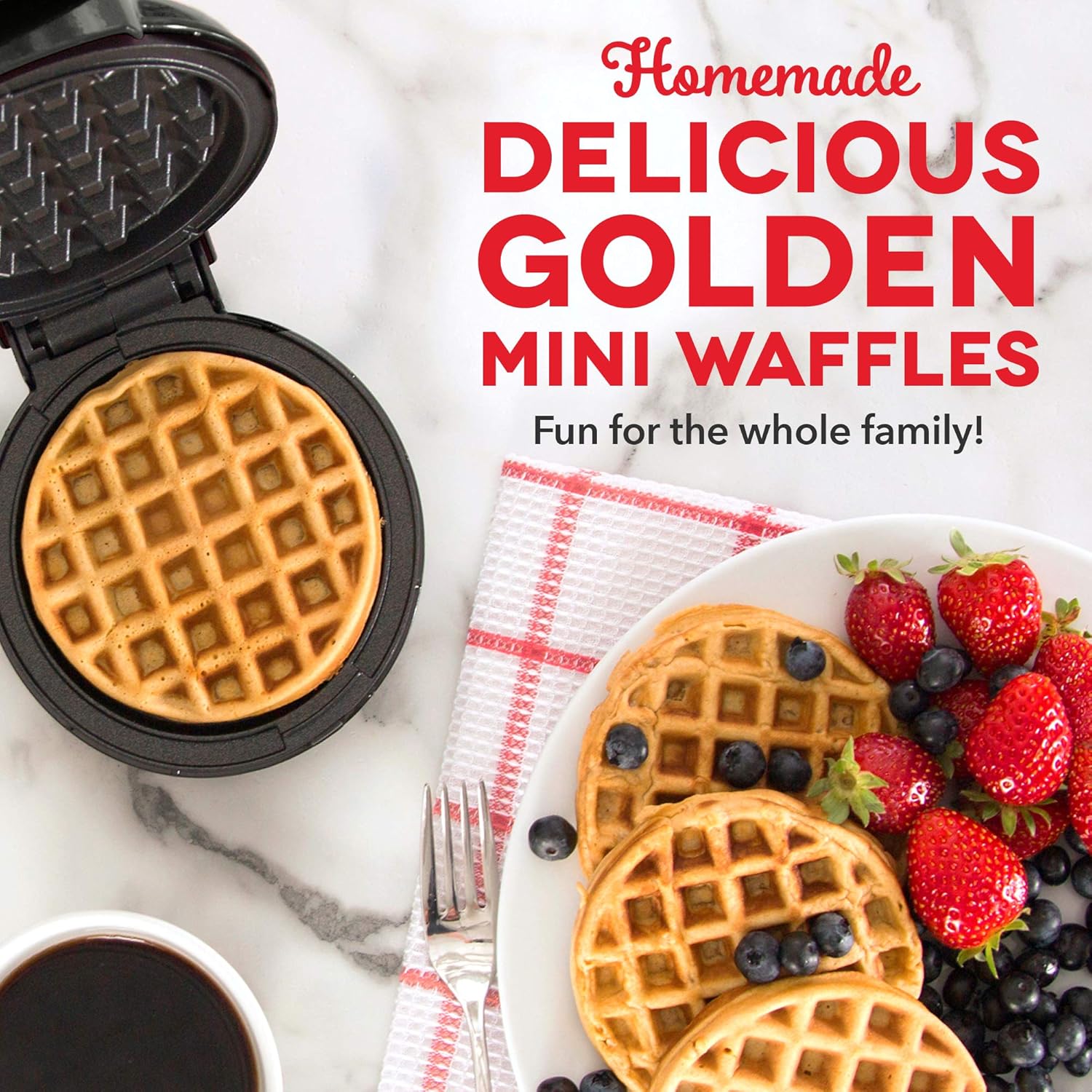 Dash - Waffle Maker | Black Dash - Waffle Maker | Black