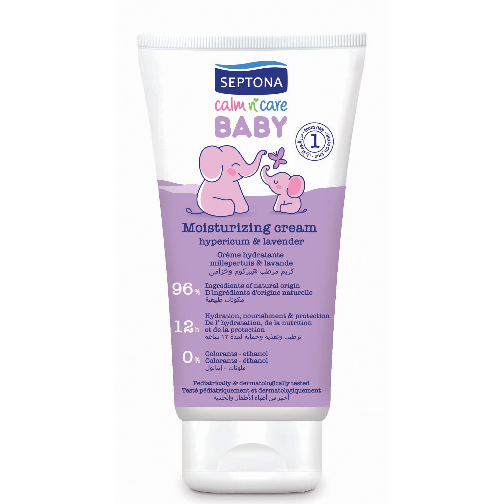 Septona - Moisturizing Cream Hypericum & Lavender 150ml Septona - Moisturizing Cream Hypericum & Lavender 150ml