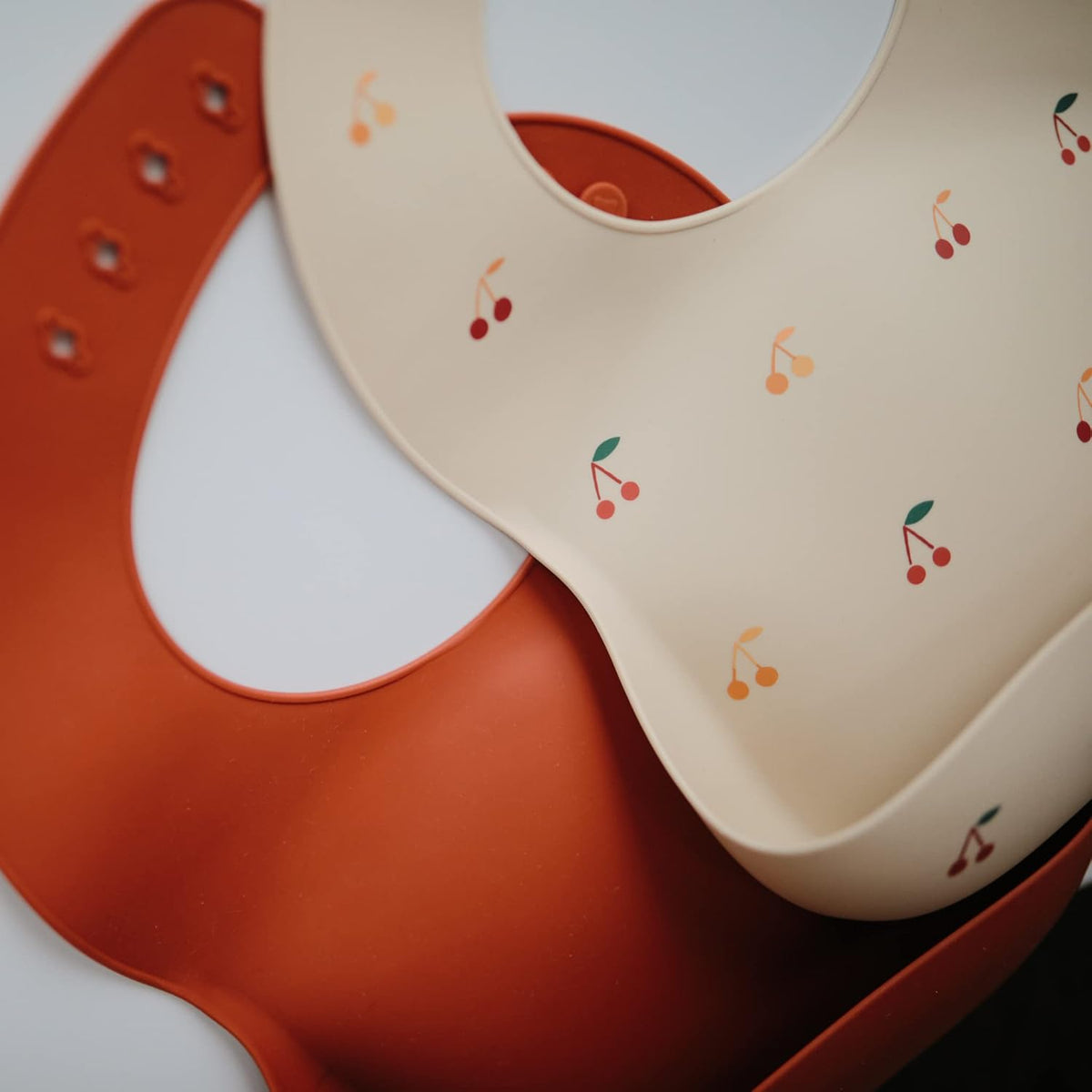 MUSHIE - Silicone Baby Bib | Cherries MUSHIE - Silicone Baby Bib | Cherries