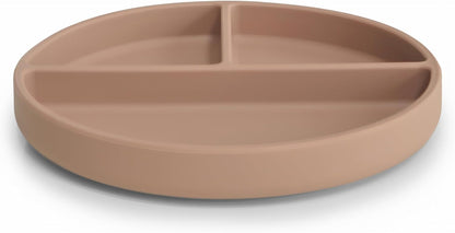 MUSHIE - Silicone Suction Plate | Natural