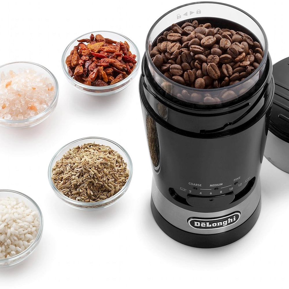 De'Longhi - Professional Coffee Grinder | 3 Settings | 90g | KG210