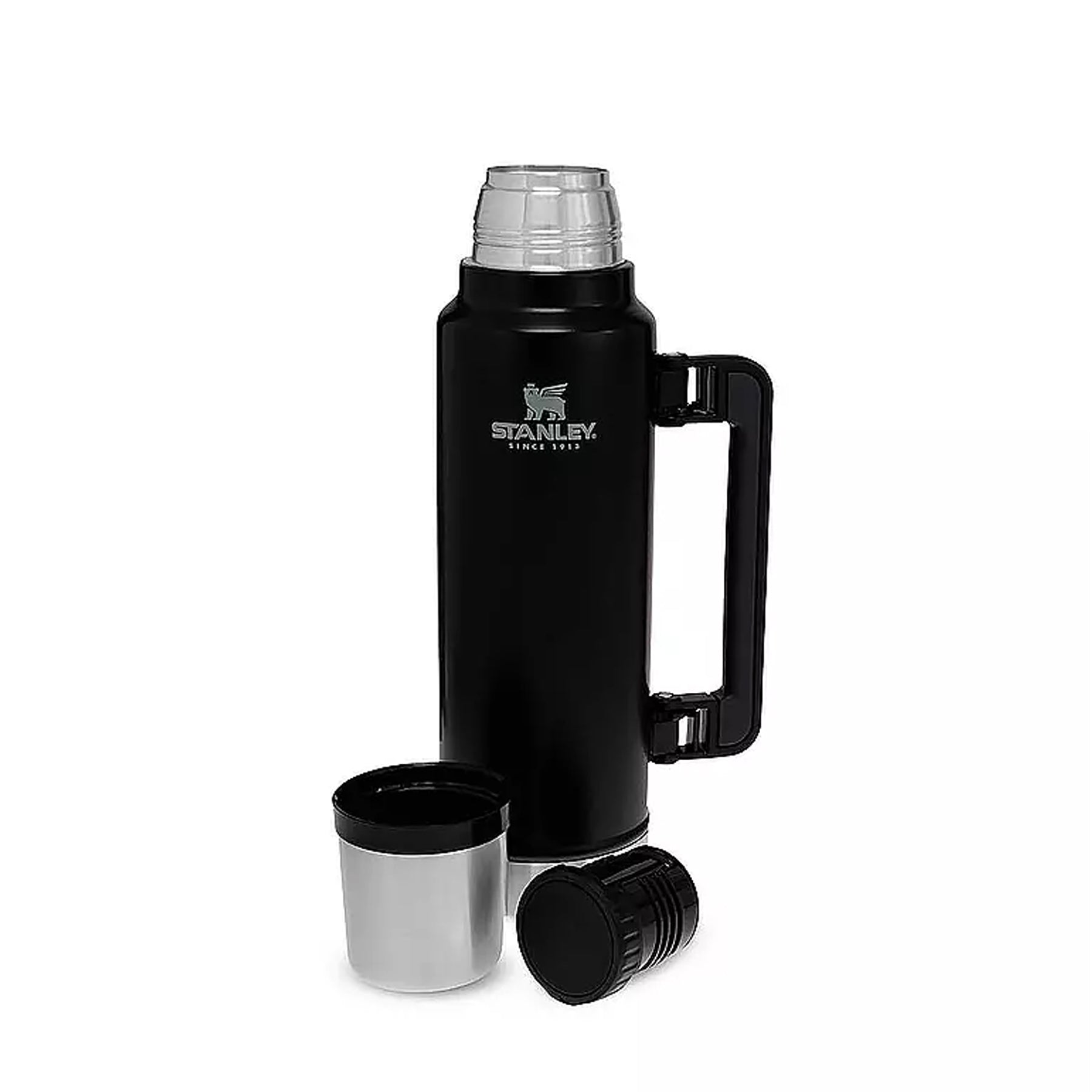 Stanley - The Legendary Classic Bottle | Matte Black Pebble | 1.4L Stanley - The Legendary Classic Bottle | Matte Black Pebble | 1.4L