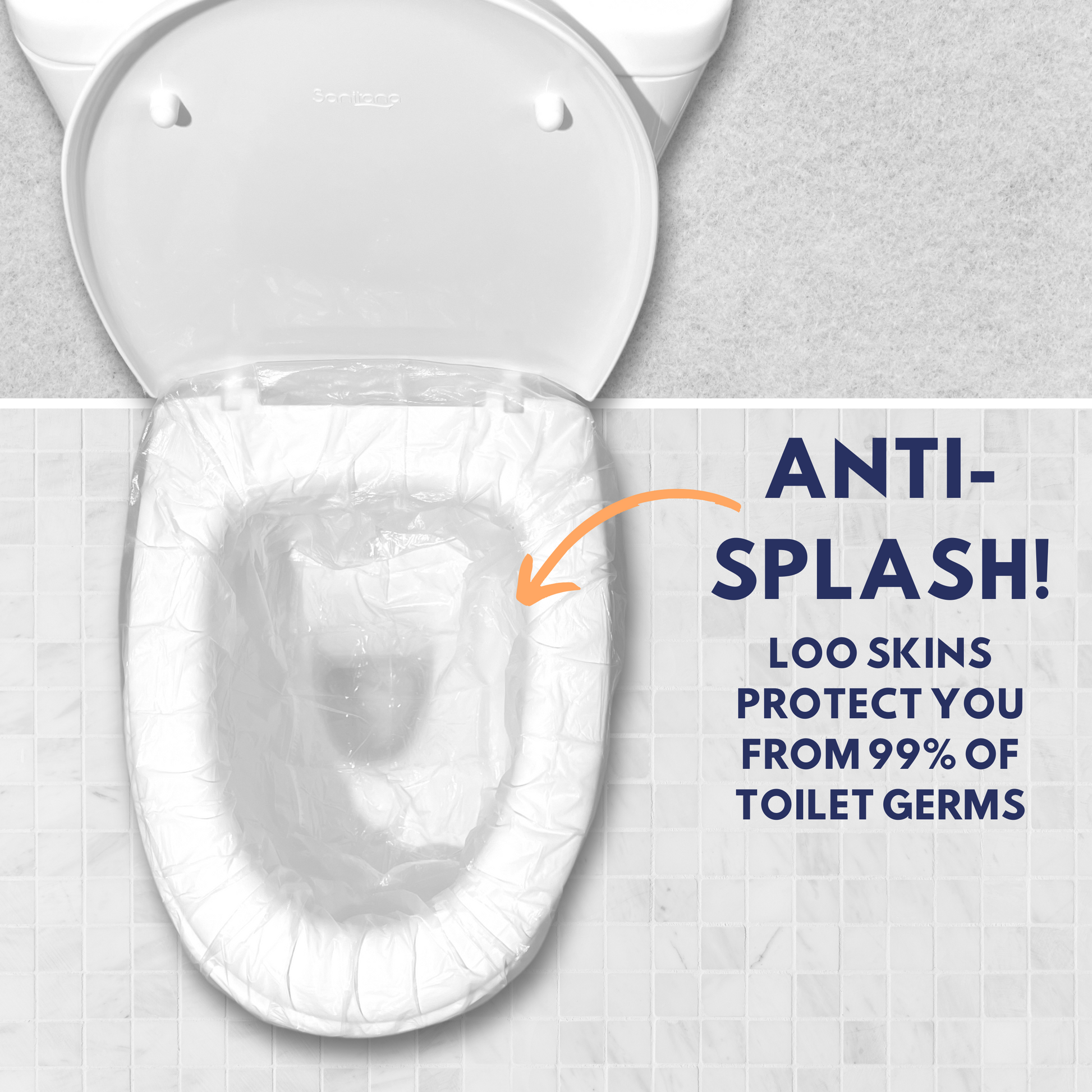 Loo Skins - Seat & Bowl Covers | 5 Pack Loo Skins - Seat & Bowl Covers | 5 Pack