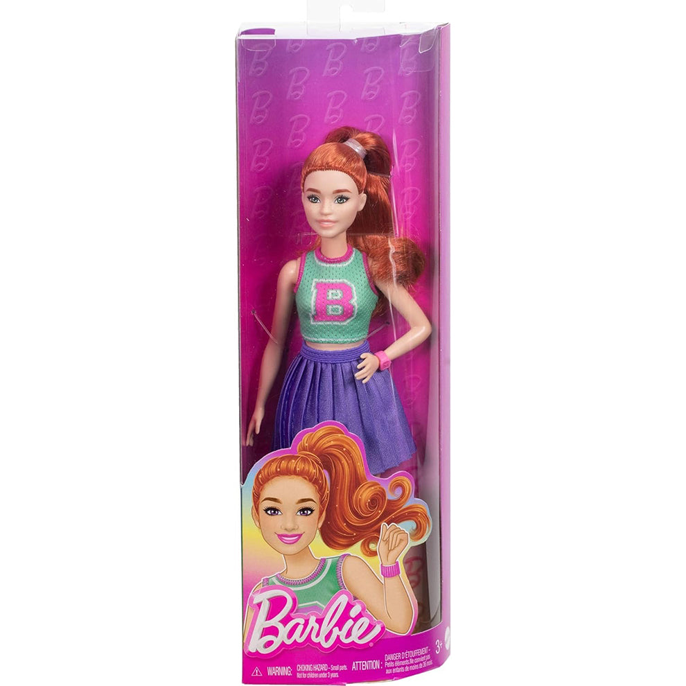 Barbie - Fashionistas Doll | Sporty Red Hair Barbie - Fashionistas Doll | Sporty Red Hair