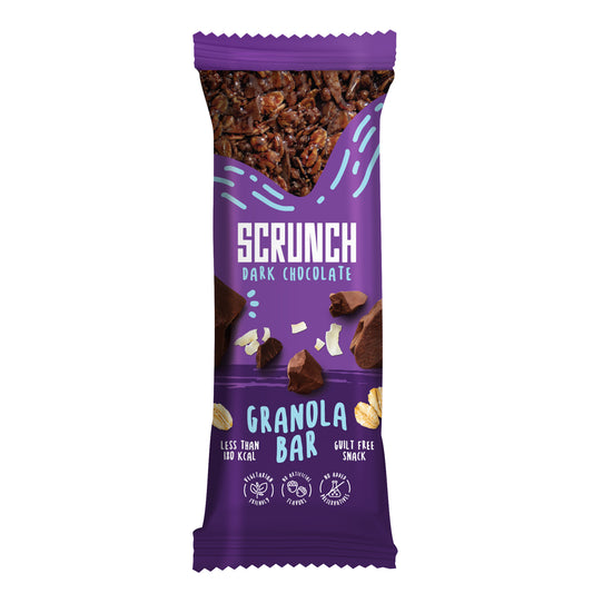 Scrunch - Granola Dark Chocolate Bar | 35 grams