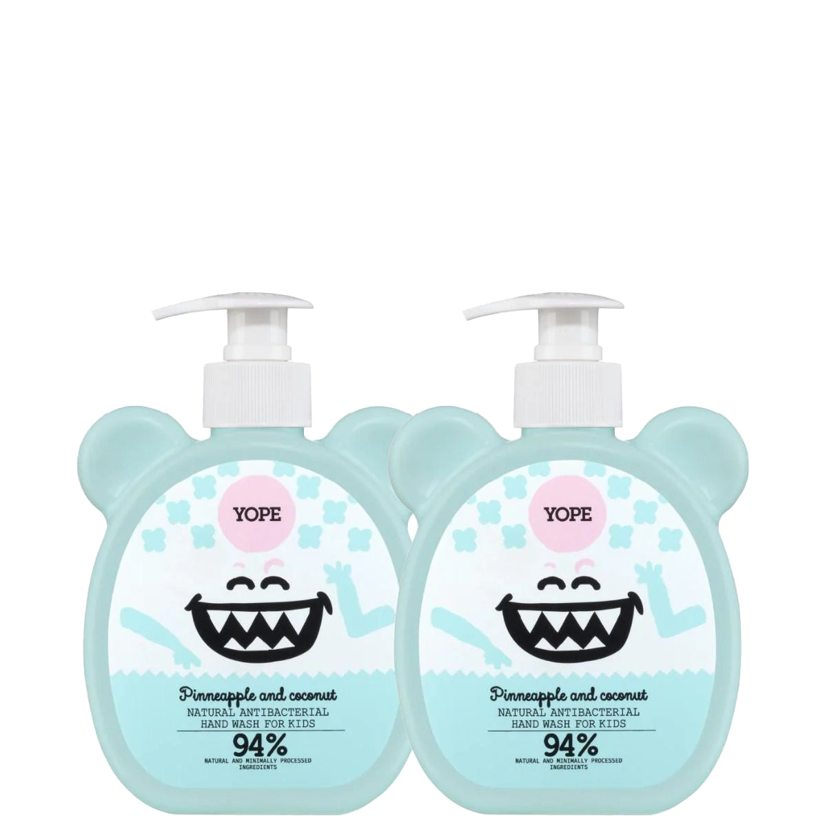 YOPE KIDS Natural anti bacterial Hand Soap Pineapple and Coconut 400ml YOPE KIDS Natural anti bacterial Hand Soap Pineapple and Coconut 400ml