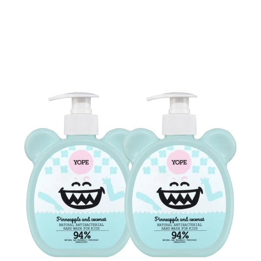 YOPE KIDS Natural anti bacterial Hand Soap Pineapple and Coconut 400ml - BUY 1 GET 1 Free