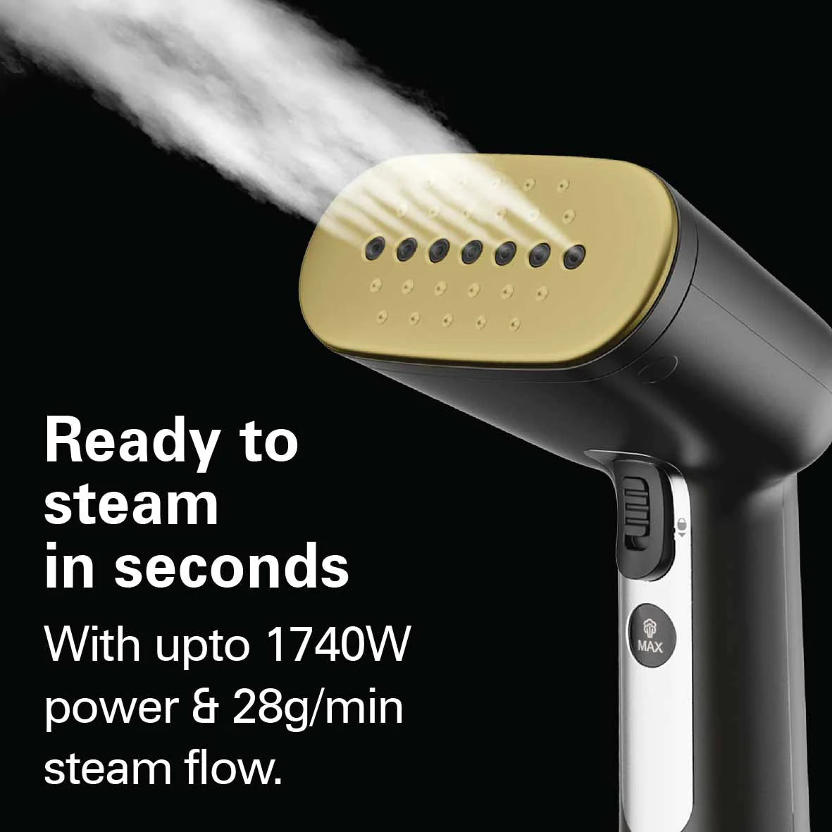 Hamilton Beach - Professional Handheld Garment Steamer 1740W Hamilton Beach - Professional Handheld Garment Steamer 1740W