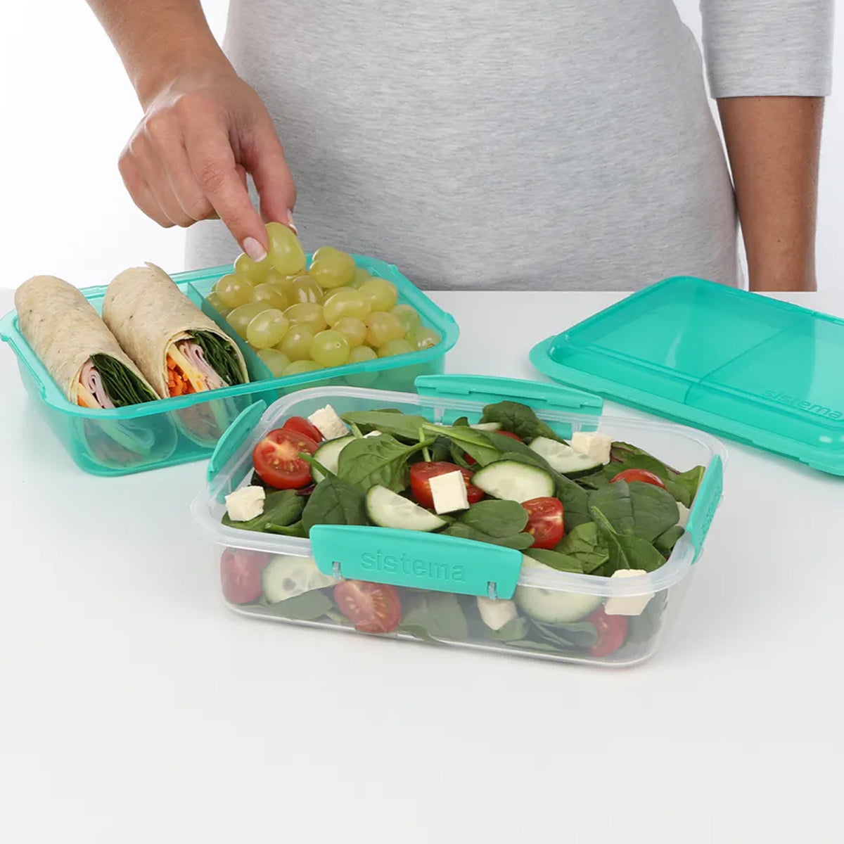 Sistema - 1.8L Lunchstack™ TO GO™ Rectangle Sistema - 1.8L Lunchstack™ TO GO™ Rectangle