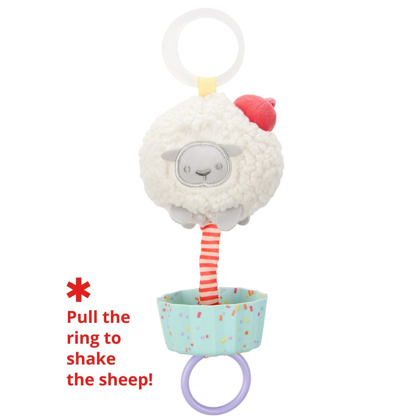 Skip Hop - Sweet Sheep Jitter Stroller Toy
