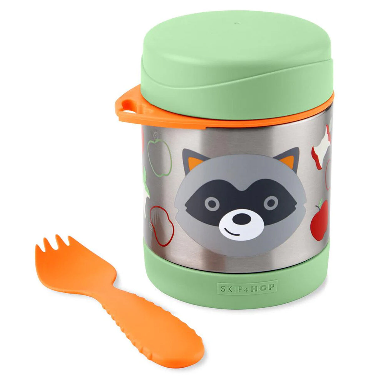 Skip Hop - Zoo Insulated Food Jar | Raccoon Skip Hop - Zoo Insulated Food Jar | Raccoon