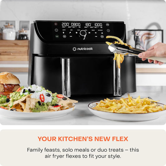 Nutricook Air Fryer DUO 2 FlexZone 8.5L - 2400W — BambiniJO Jordan
