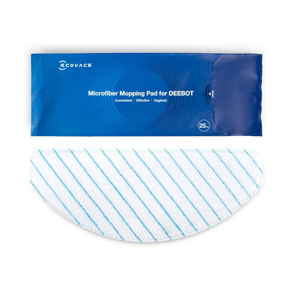 ECOVACS - Disposable Microfibre Wiping Cloths for N8 | 25 PCS