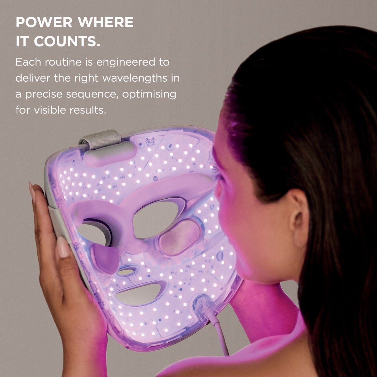 Shark CryoGlow LED Face Mask with Under-Eye Cooling - Blue Frost — BambiniJO Jordan