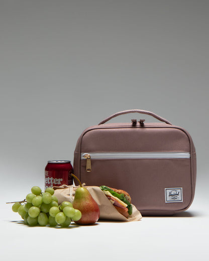 Herschel Pop Quiz Lunch Box Ash Rose 5L - front view