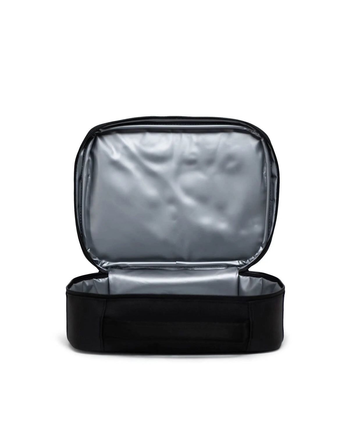 Herschel Pop Quiz Lunch Box Black Tonal - interior detail view