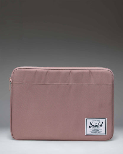 Herschel Anchor Laptop Sleeve Ash Rose 14 Inch - front view