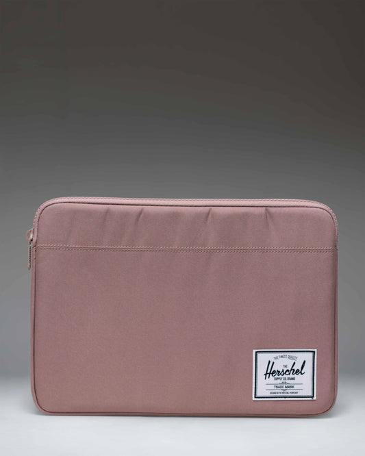 Herschel Anchor Laptop Sleeve Ash Rose 14 Inch - front view