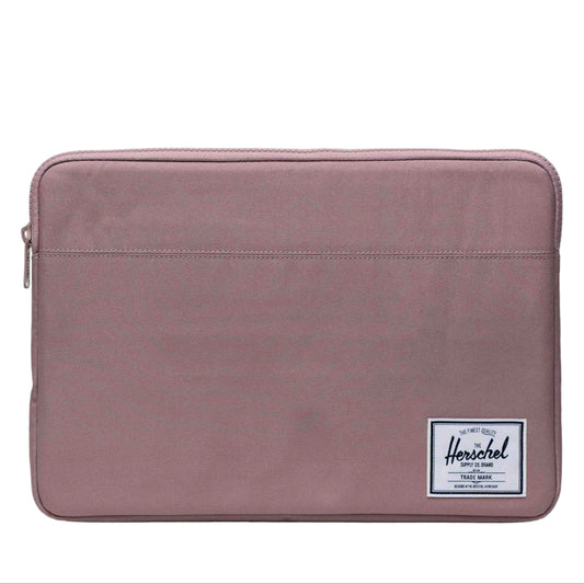 Herschel Anchor Laptop Sleeve Ash Rose 15-16 Inch - front view
