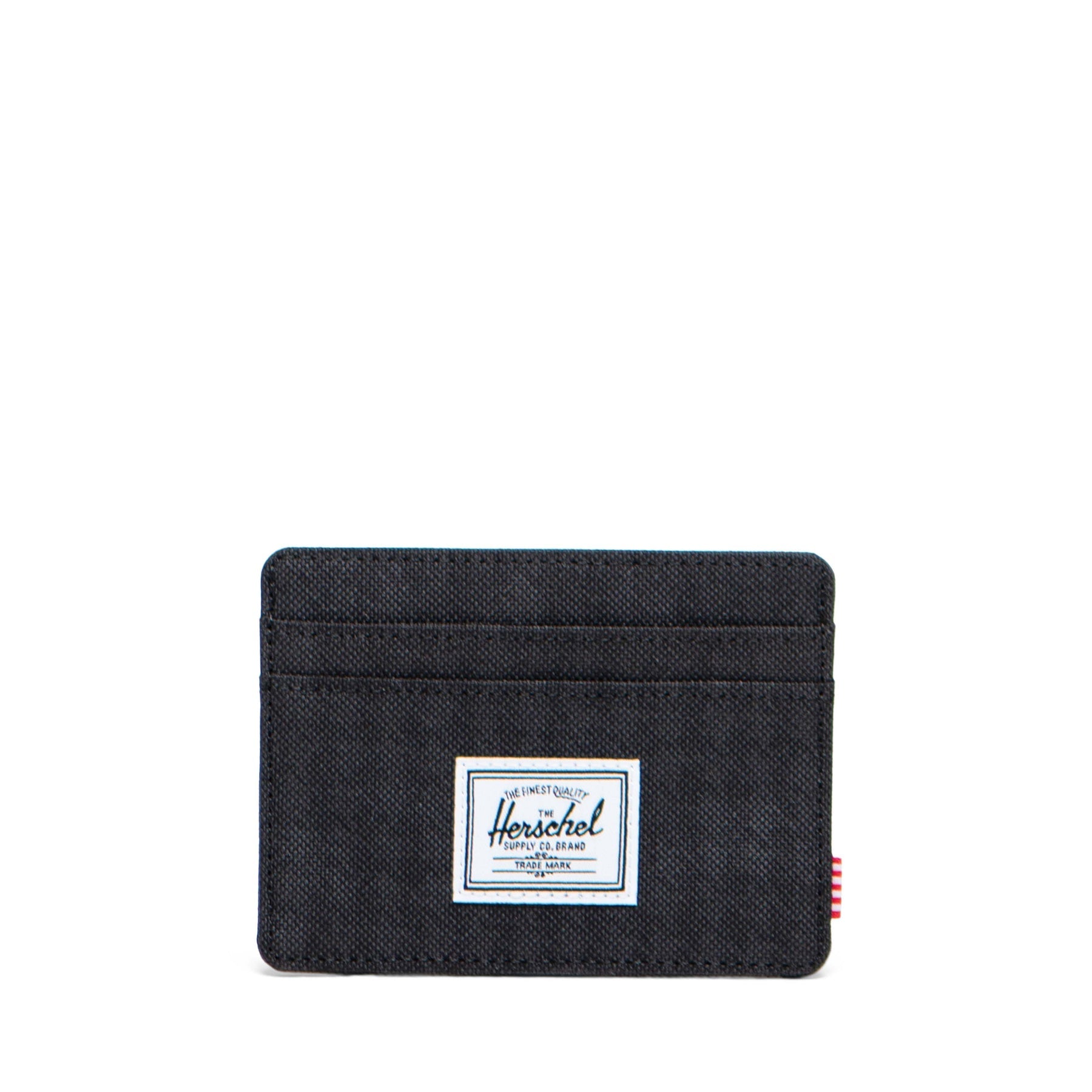 Herschel Charlie Cardholder in Houndstooth Emboss - front view