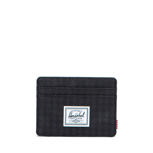 Herschel Charlie Cardholder in Houndstooth Emboss - front view — BambiniJO Jordan