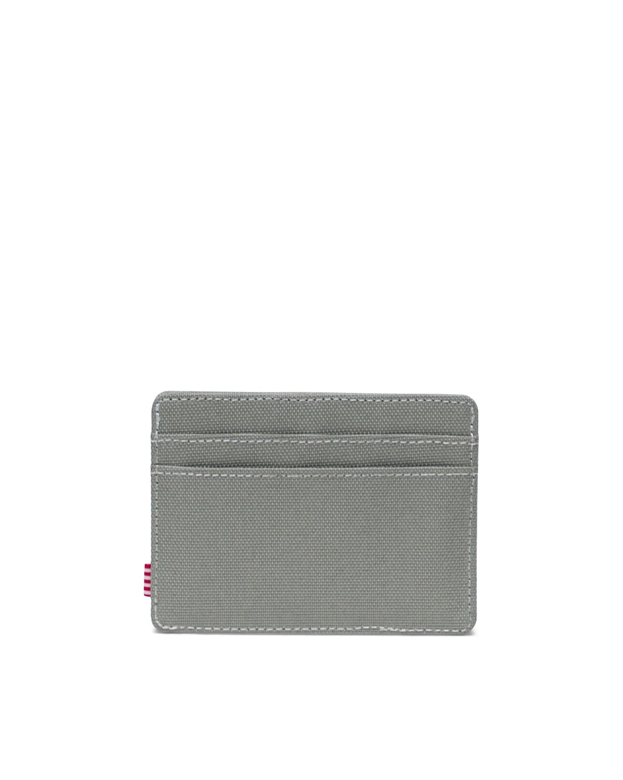 Herschel Charlie Cardholder in Seagrass/White Stitch - alternate angle