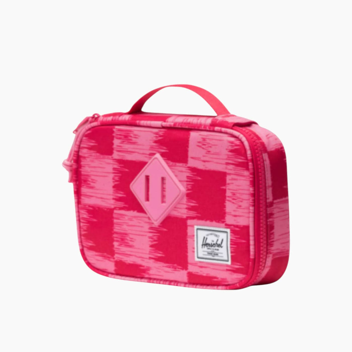 Herschel Heritage Pencil Case Check Yourself Raspberry - interior view — BambiniJO Jordan
