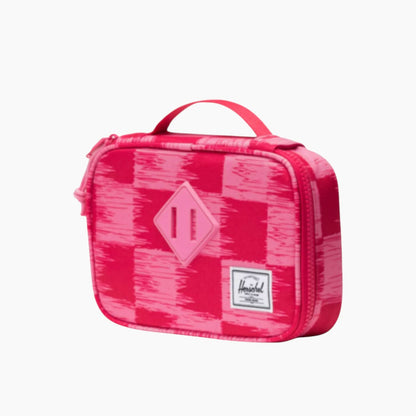 Herschel Heritage Pencil Case Check Yourself Raspberry - interior view — BambiniJO Jordan