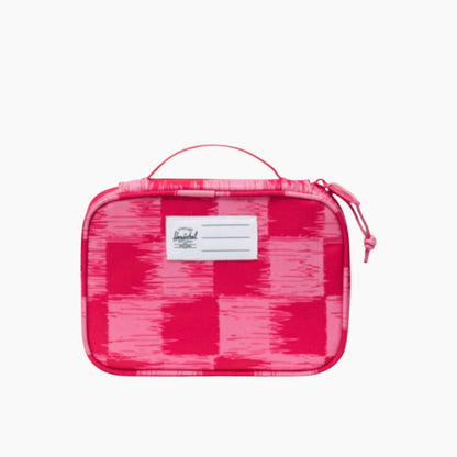 Herschel Heritage Pencil Case Check Yourself Raspberry - detail view — BambiniJO Jordan