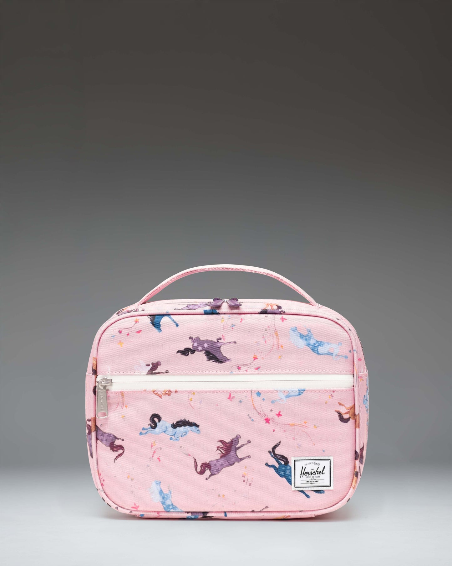 Herschel Pop Quiz Kids Lunch Box in Wild Horses colourway, 5L, white background studio shot