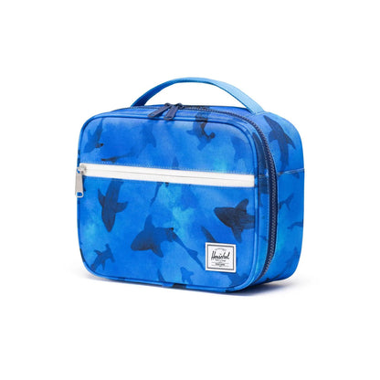 Herschel Pop Quiz Lunch Box Sharks Mazarine Blue 5L - side view