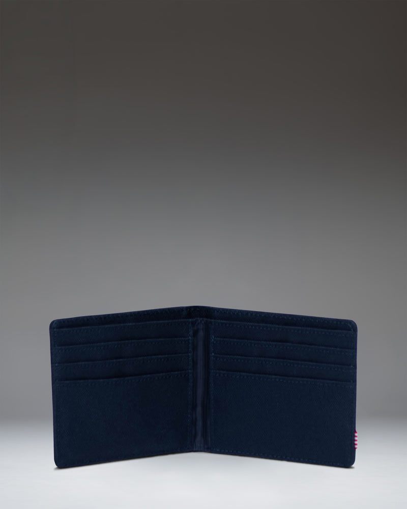Herschel Roy RFID Wallet in Navy - interior view