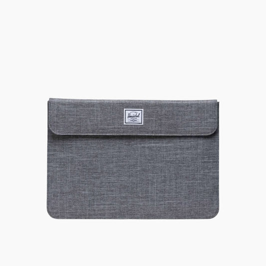 Herschel Spokane Sleeve Raven Crosshatch 13-Inch - front view