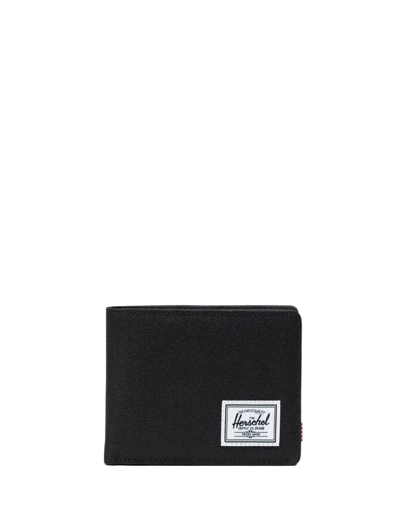 Herschel - محفظة Roy Coin RFID باللون الأسود | مقاس واحد Herschel - محفظة Roy Coin RFID باللون الأسود | مقاس واحد