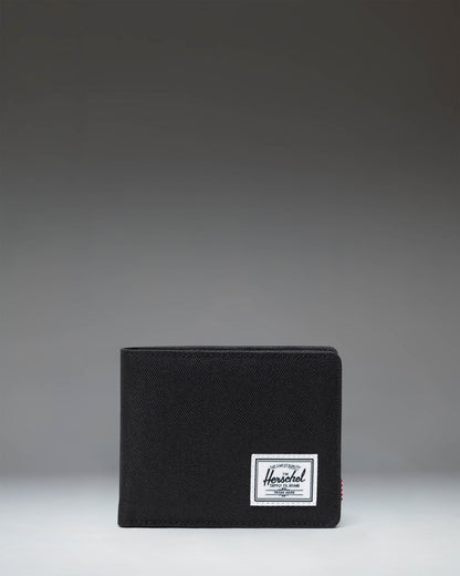 Herschel Roy Coin Wallet in Black - front view