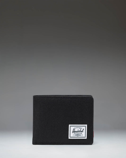 Herschel Roy Coin Wallet in Black - front view