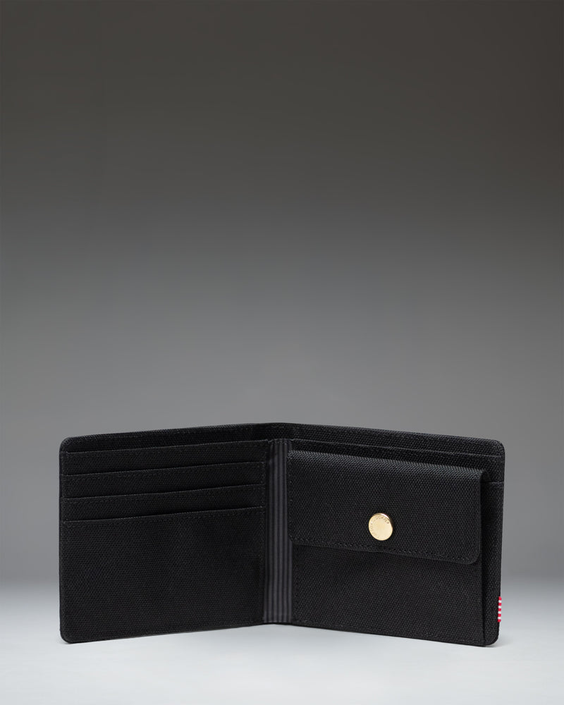 Herschel Roy Coin Wallet in Black - interior view