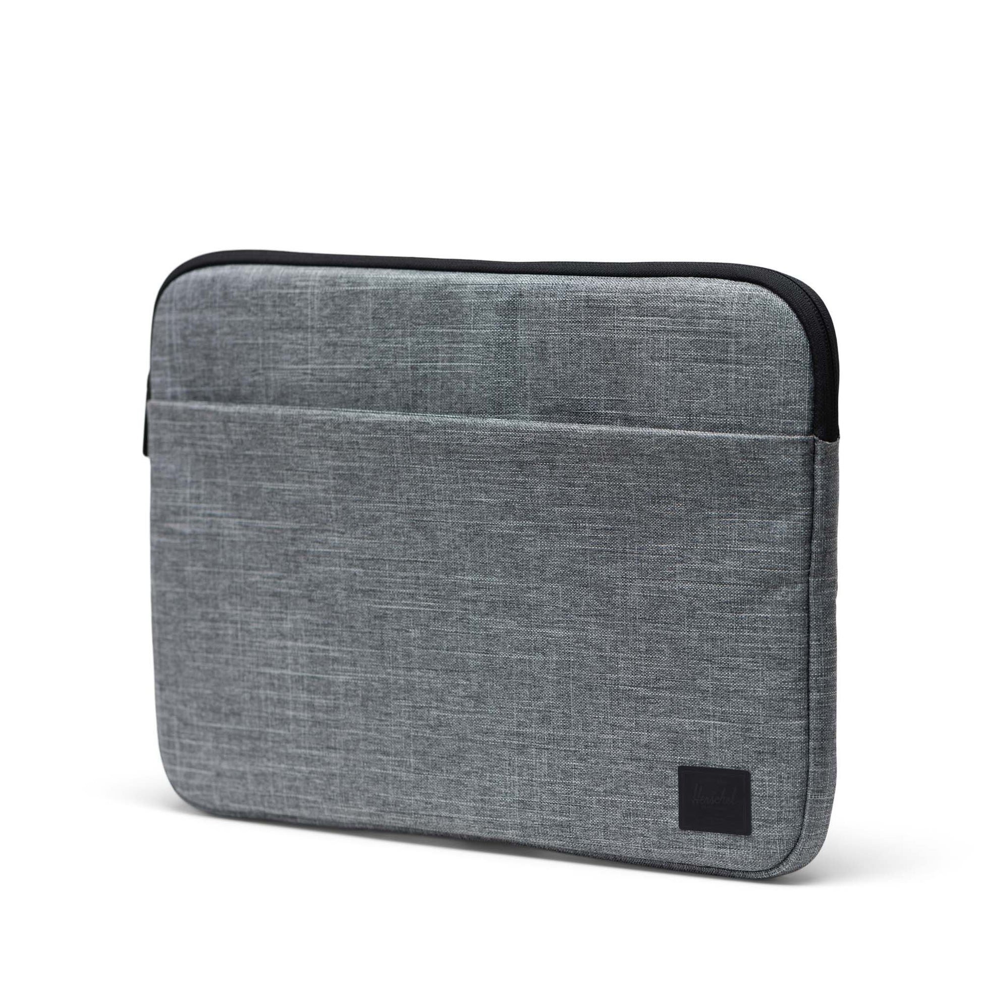 Herschel Denman Laptop Sleeve Raven Crosshatch - angle view