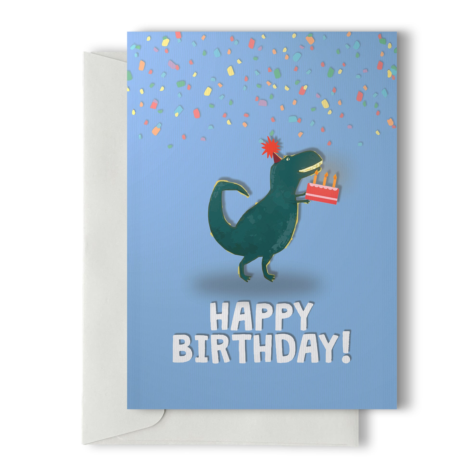 Greeting Card | Birthday Dino Greeting Card | Birthday Dino