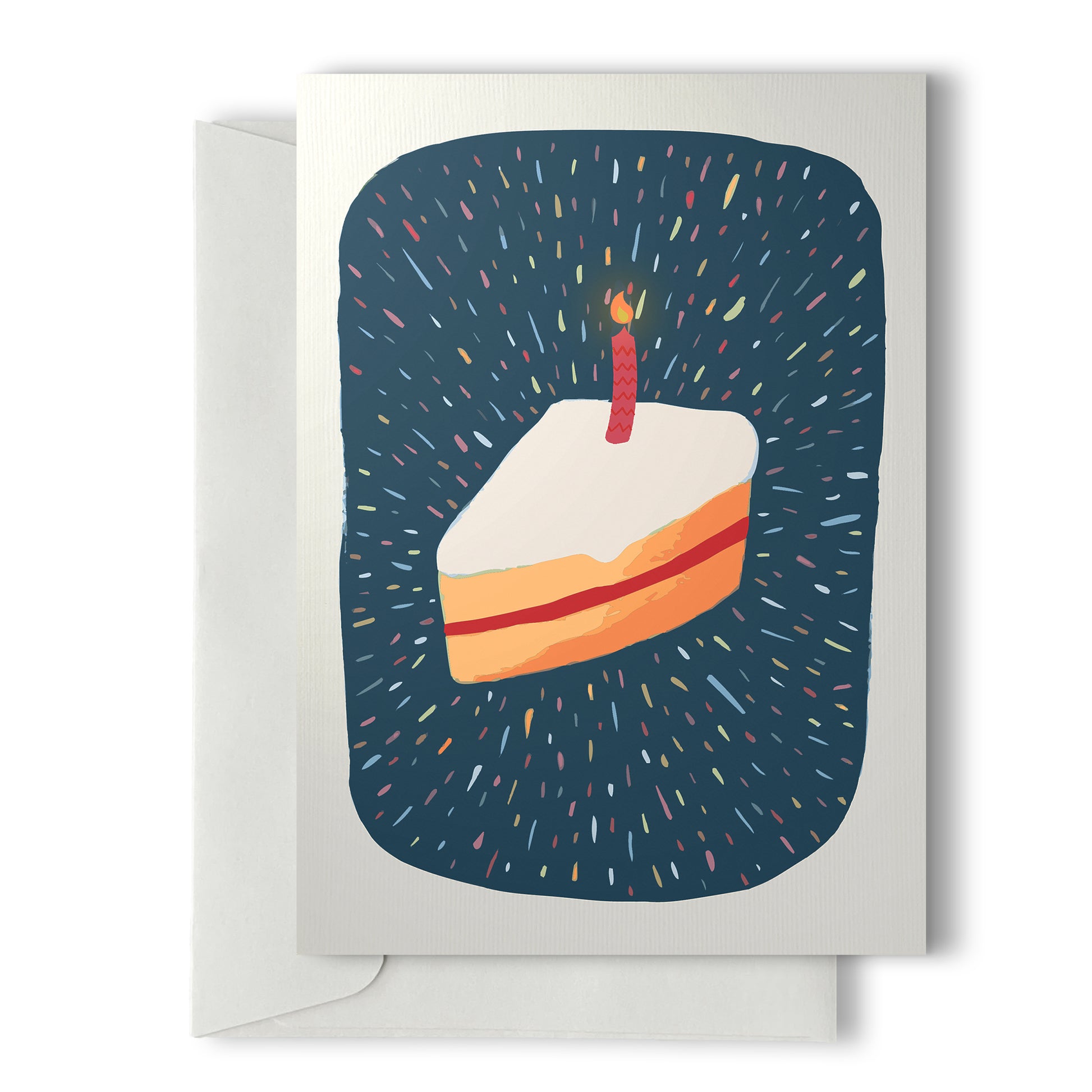 Greeting Card | Slice in Space Greeting Card | Slice in Space