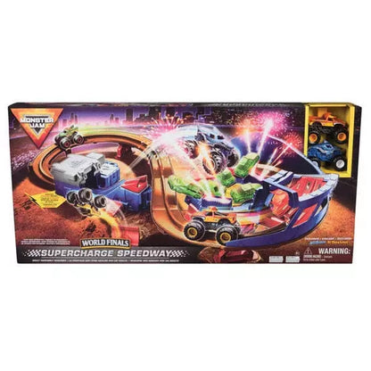 Monster Jam - Supercharge Speedway Playset | 5Y+