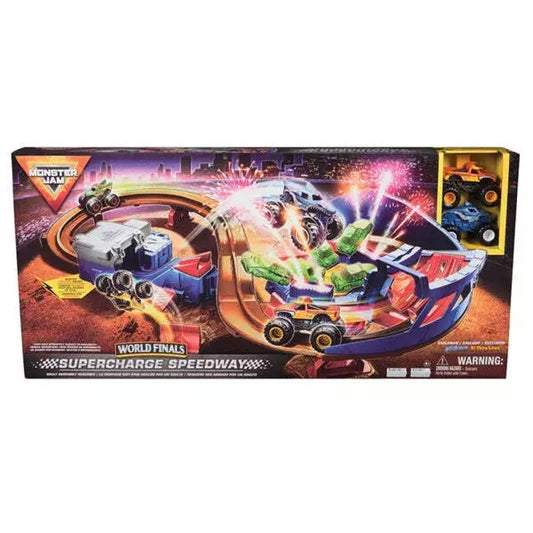 Monster Jam - Supercharge Speedway Playset | 5Y+