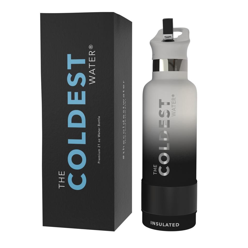 The Coldest Water - Straw Sports Bottle - 595ml - 21 OZ - Hyperspace