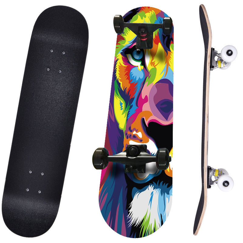 Skate Zone 31 Inch Maple Skateboard 53mm Wheels